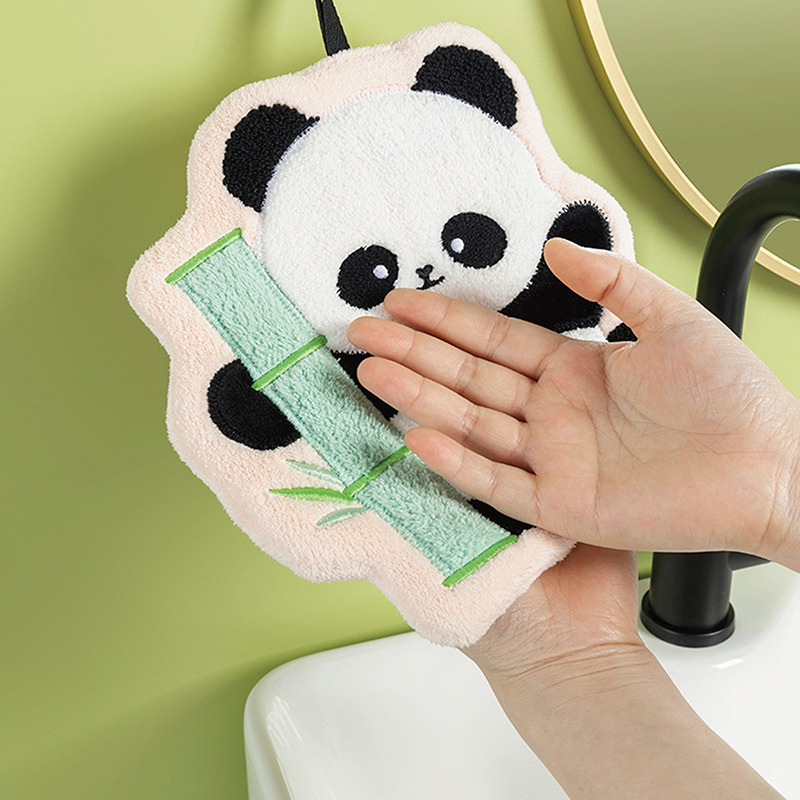 Cute Panda Hand Towel, Absorbe - đánh giá và giá Home Bathroom Towels
