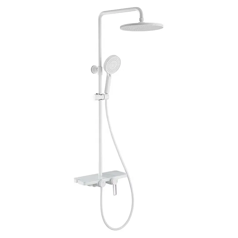 Gray Square Thermostatic Polis - đánh giá và giá Shower Head Rain