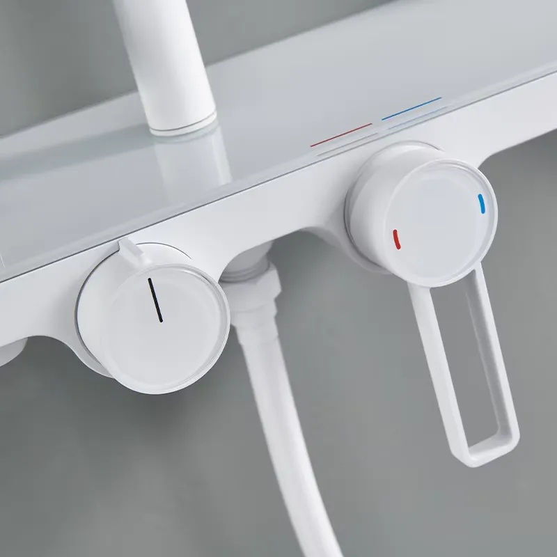 Gray Square Thermostatic Polis - đánh giá và giá Shower Head Rain