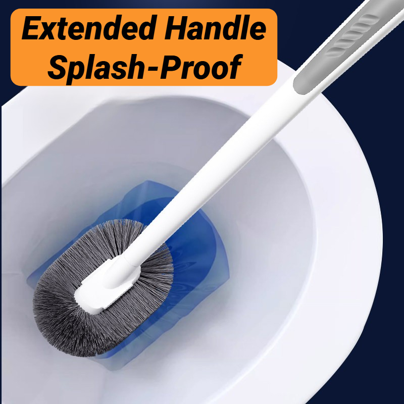 Wall Mounted Long Handle PP To - đánh giá và giá Toilet Brush Holder