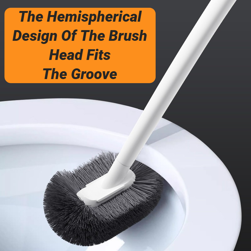 Wall Mounted Long Handle PP To - đánh giá và giá Toilet Brush Holder