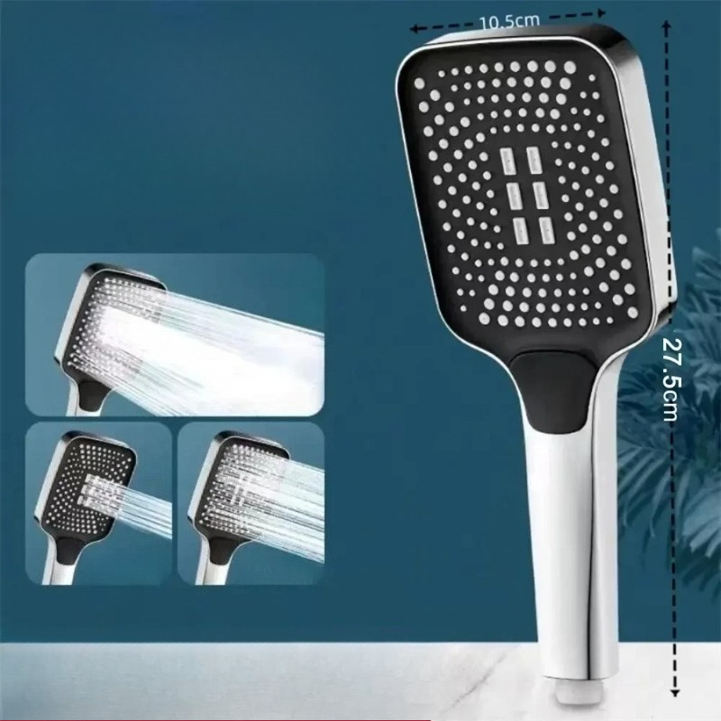 Adjustable 3-Mode High Pressur - đánh giá và giá Shower Head Rain