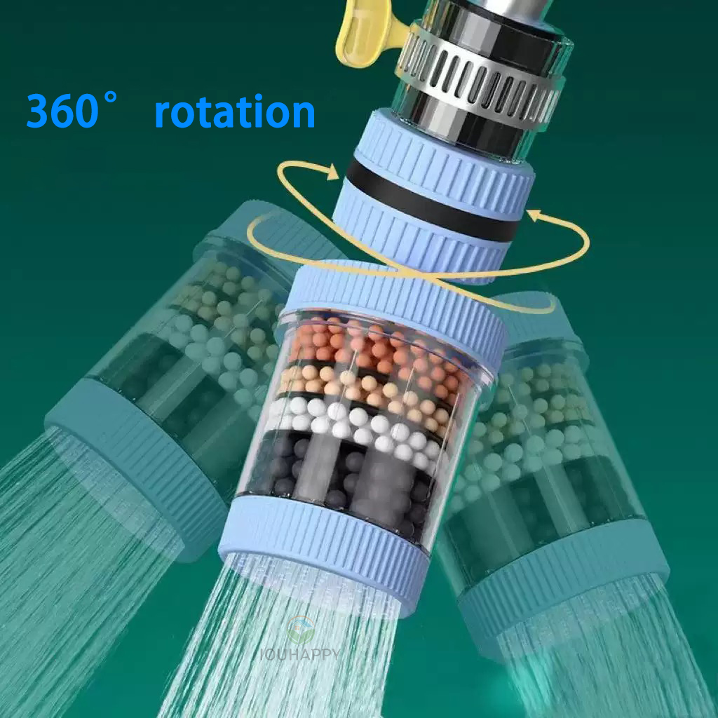 6 Layers Faucet Water Filter U - đánh giá và giá Shower Head Rain