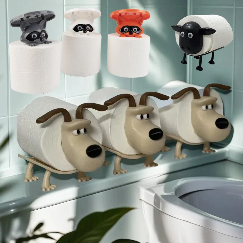 Fun Dog Raccoon Sheep Toilet P - đánh giá và giá Tiny Home Bathroom Kit